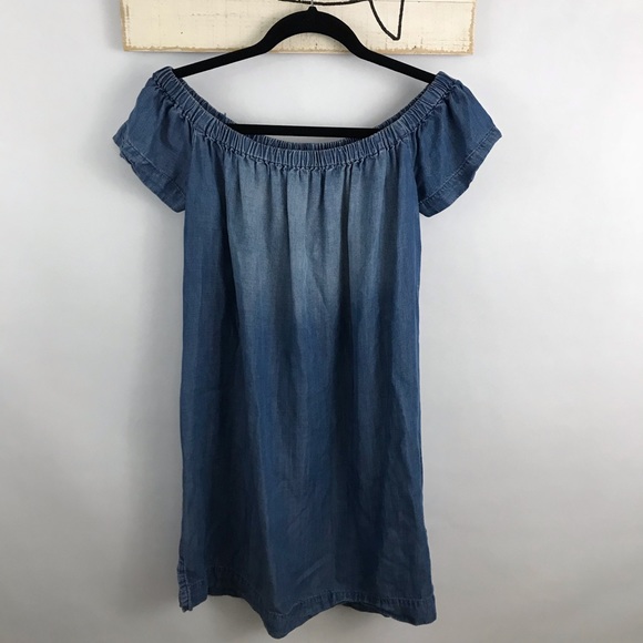 Anthropologie Cloth & Stone chambray Dress - Picture 2 of 5